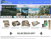 Tablet Screenshot of gsmsolutions.pl